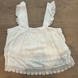 Ruffled Crop Top